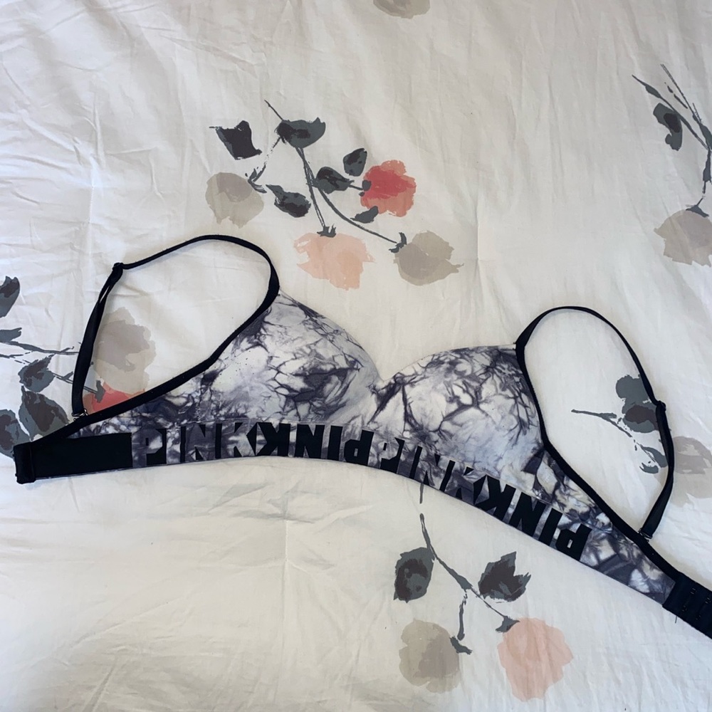 Pink Victoria’s Secret bra